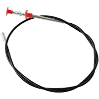 HNSHAG Herramienta de Limpieza de fregaderos- 1.6m Drenaje de Pelo de Serpiente Removedor de obstrucciones Kit de…